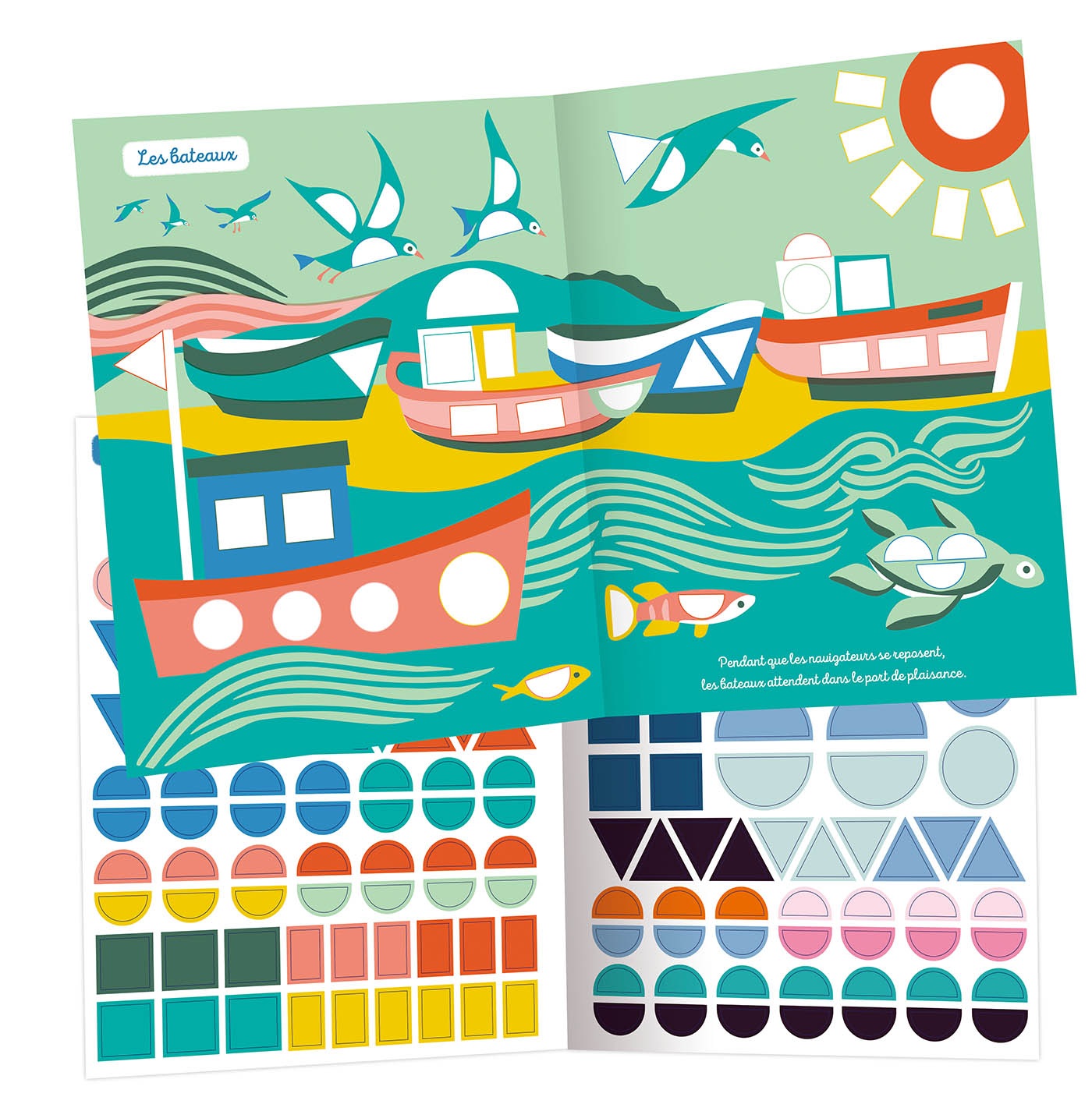 Mes Tout Premiers Autocollants - 1000 Premières Gommettes Formes Océan Mes Tout Premiers Autocollants - 1000 Premières Gommettes Formes Océan