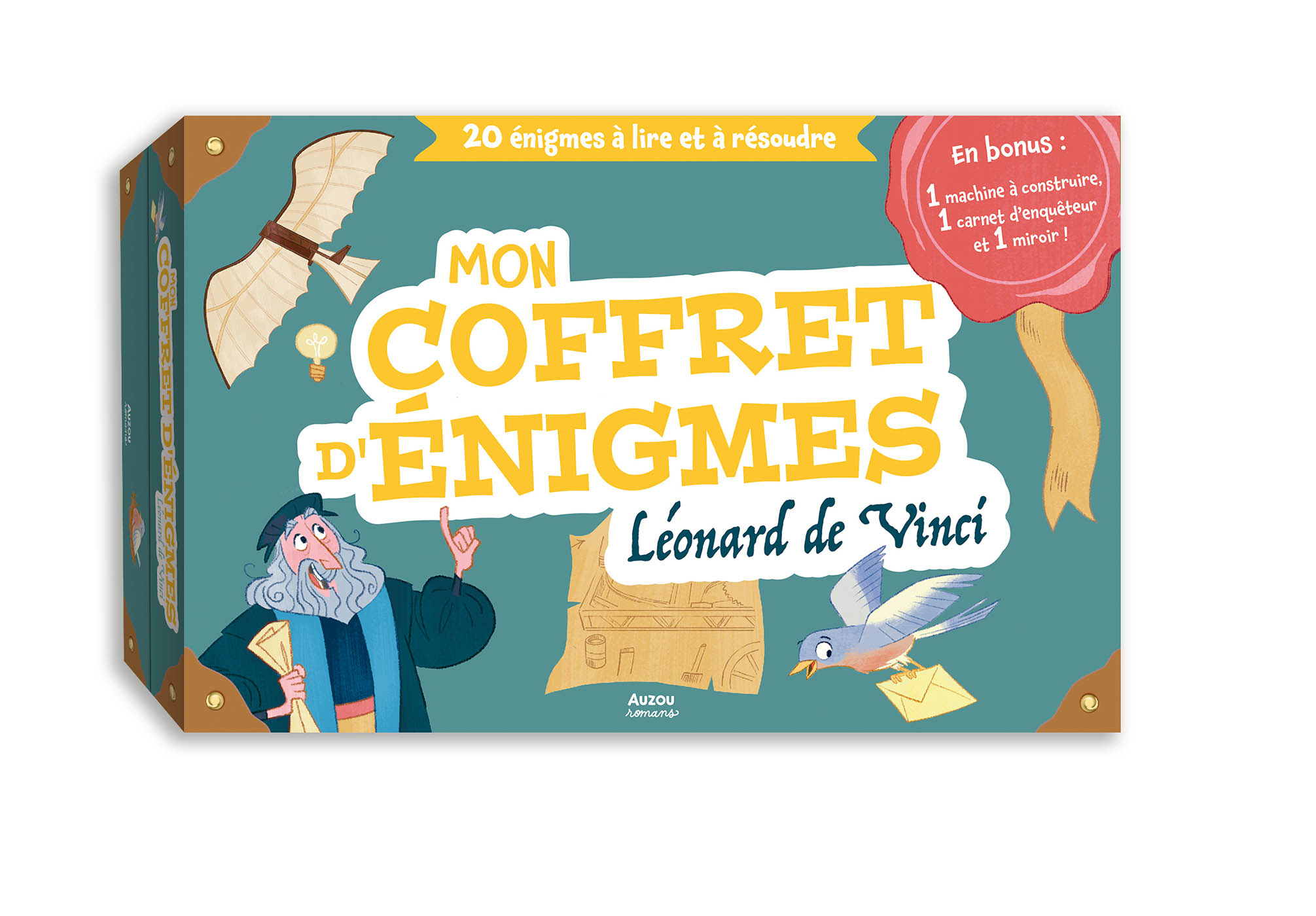 Mon Coffret D'énigmes Léonard De Vinci Mon Coffret D'énigmes Léonard De Vinci