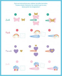 Mon Coffret D'artiste - Mon Semainier De Barrettes Arc-En-Ciel Mon Coffret D'artiste - Mon Semainier De Barrettes Arc-En-Ciel