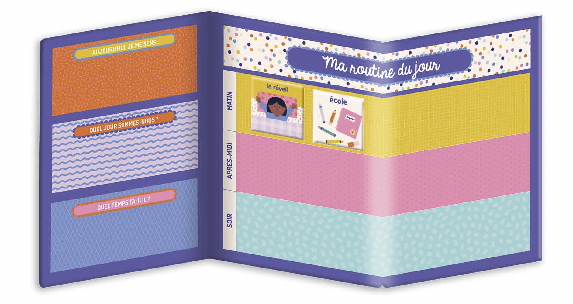 Mon Aventure Aimantée - Mon Calendrier De La Semaine