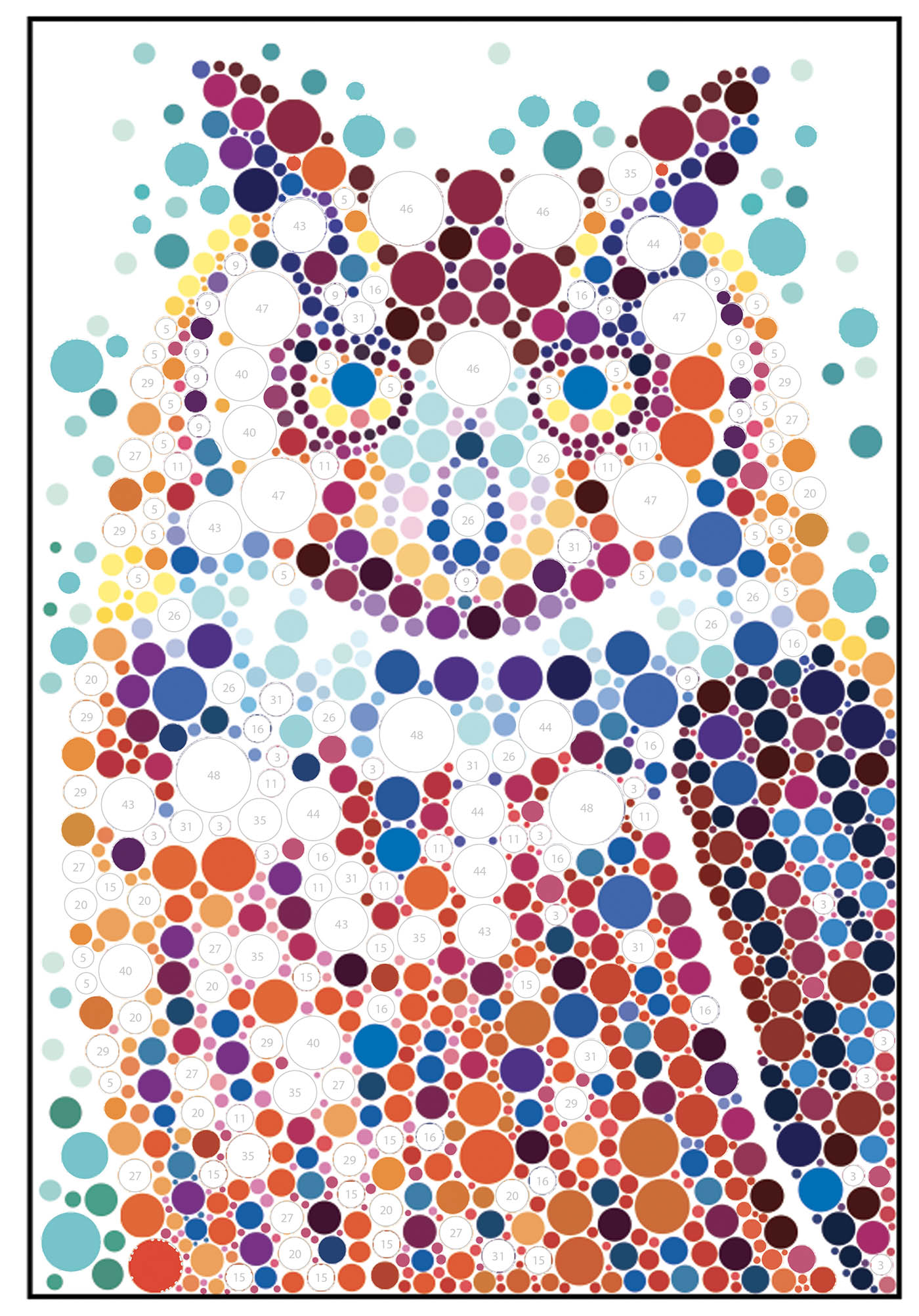 Mes Tableaux Au Numéro - Animaux Mes Tableaux Au Numéro - Animaux