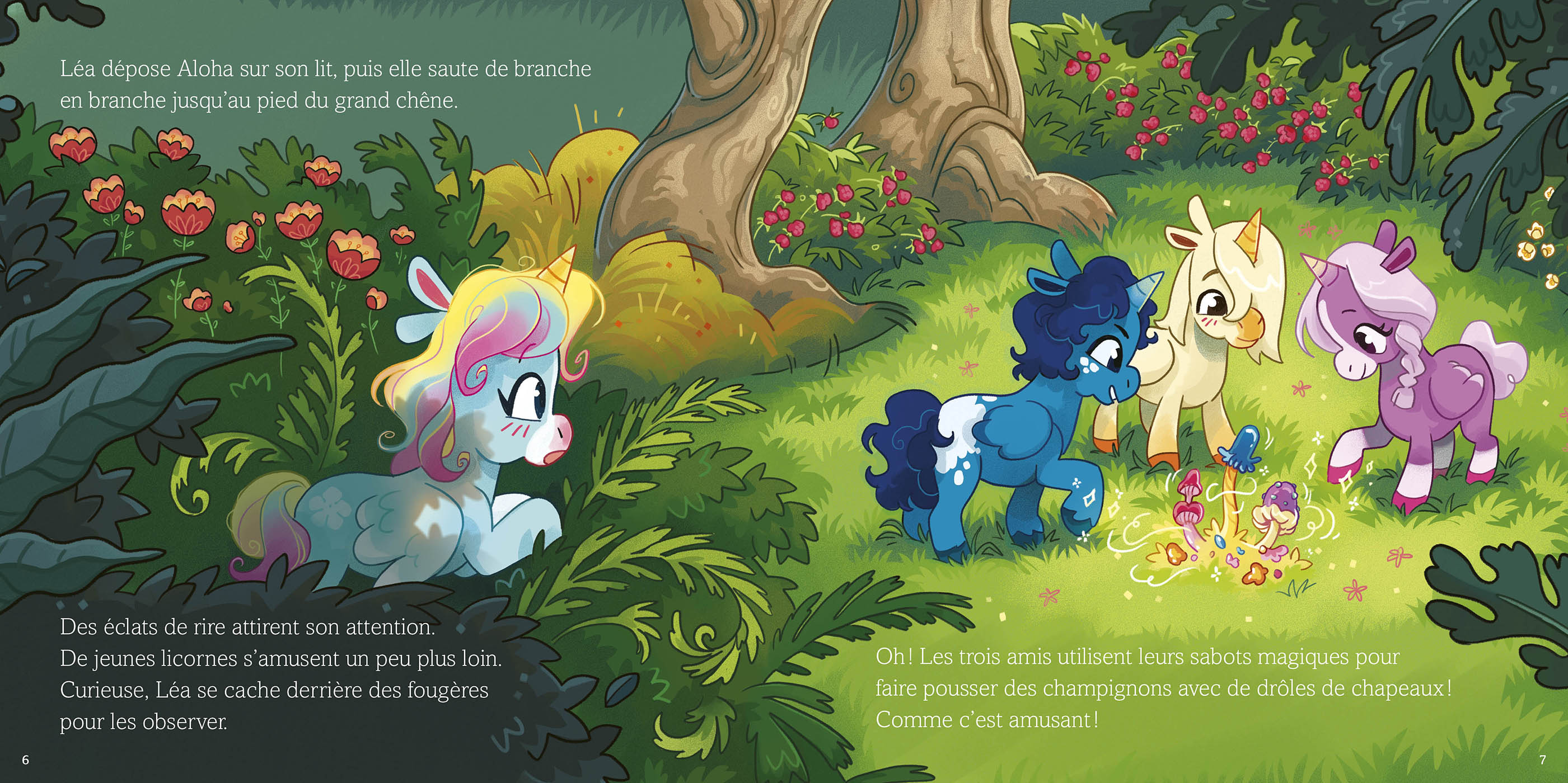 Léa La Licorne Se Fait Des Amis
