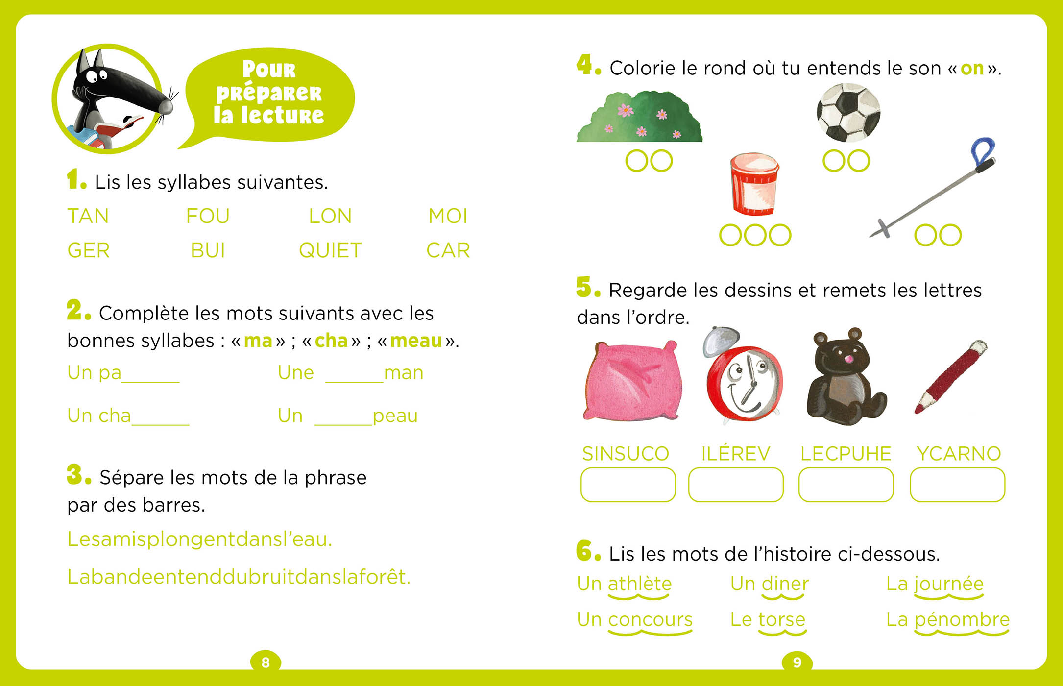 Mes Lectures Du Cp Avec Loup - Quatre Histoires Mystérieuses