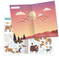 Mes Tout Premiers Autocollants - 500 Autocollants En Hiver Mes Tout Premiers Autocollants - 500 Autocollants En Hiver