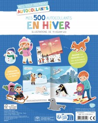 Mes Tout Premiers Autocollants - 500 Autocollants En Hiver