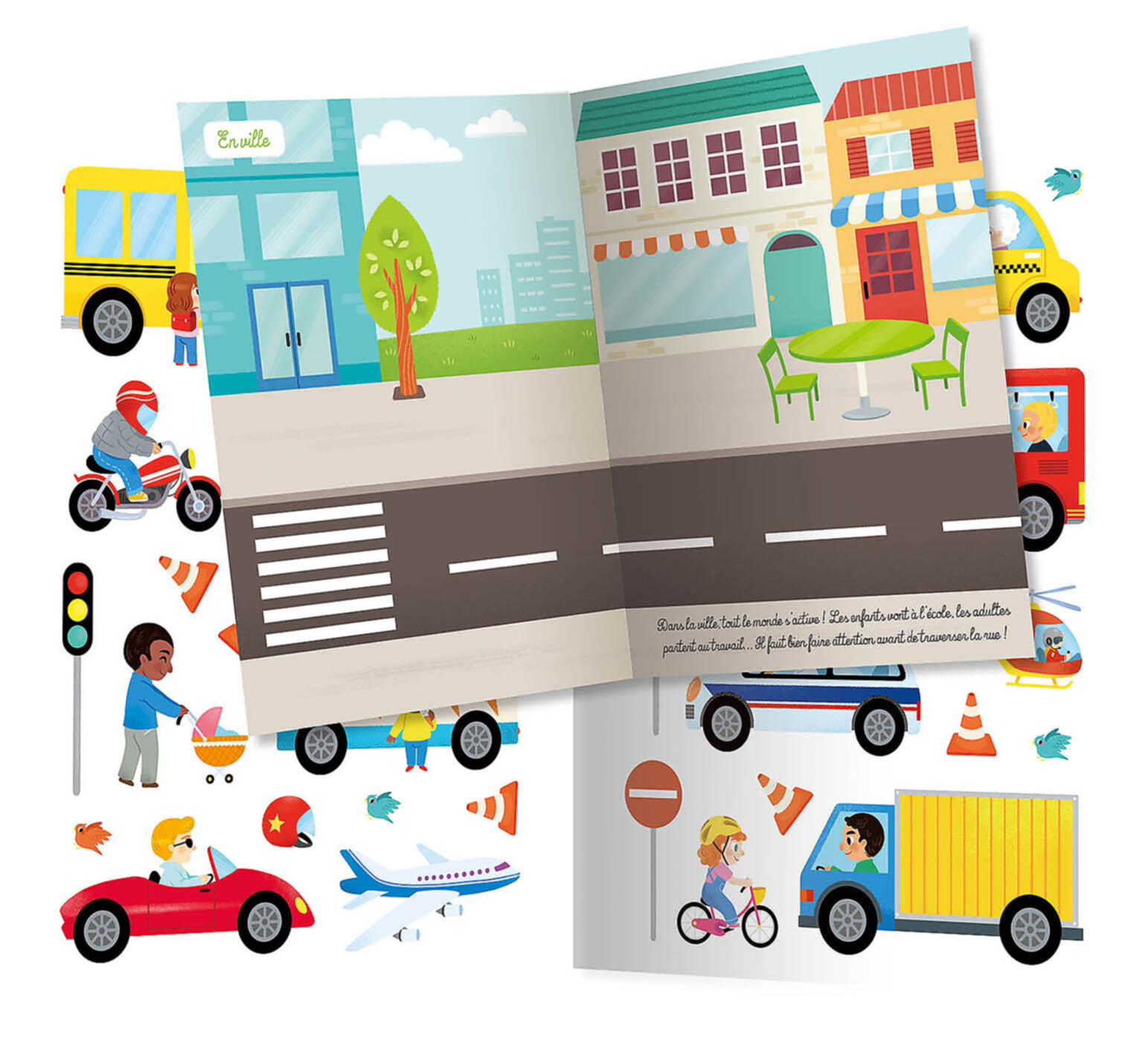 Mes Tout Premiers Autocollants - Mes 500 Autocollants Police Et Pompiers Mes Tout Premiers Autocollants - Mes 500 Autocollants Police Et Pompiers