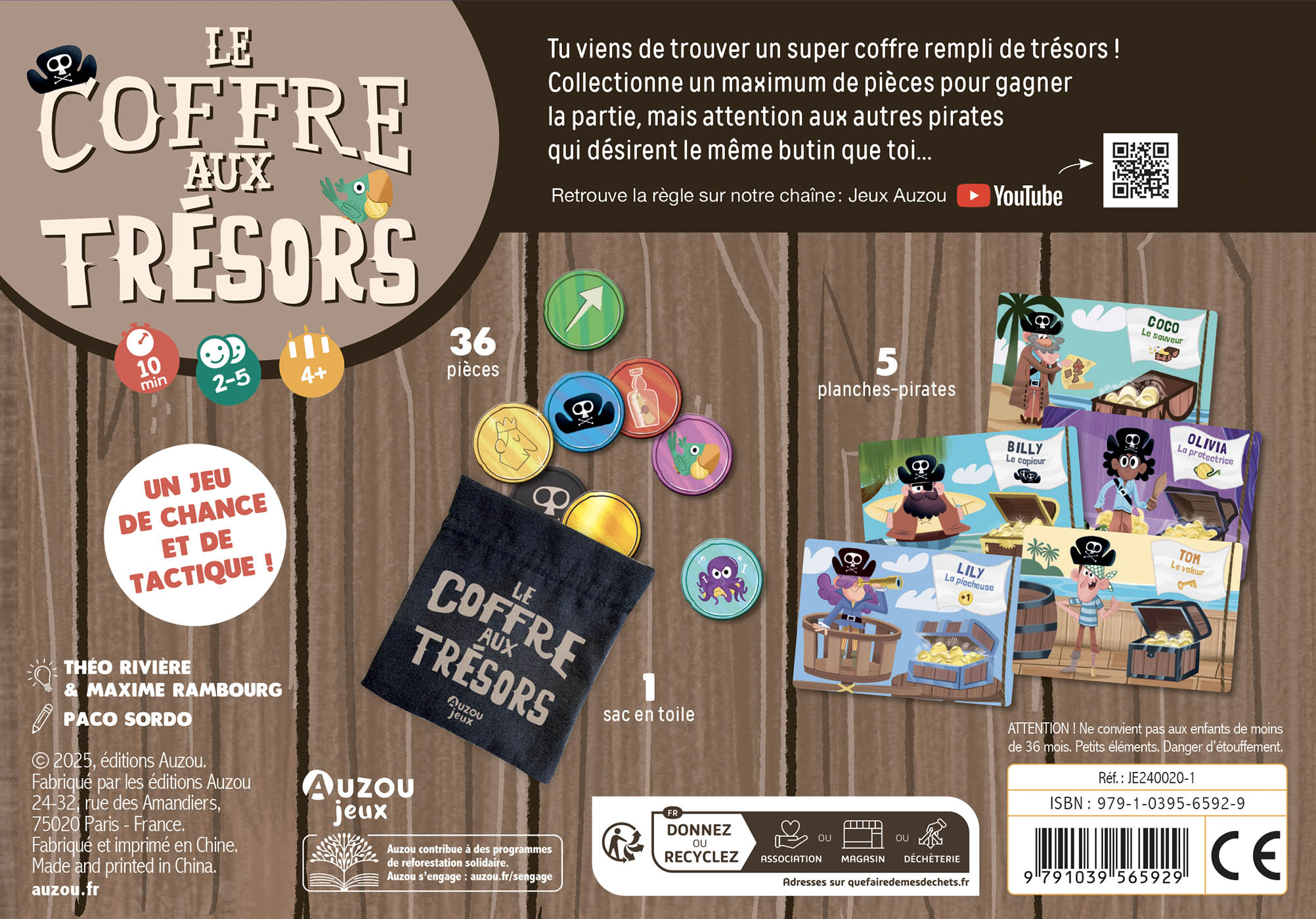 P'tit Jeu - Le Coffre Aux Trésors
