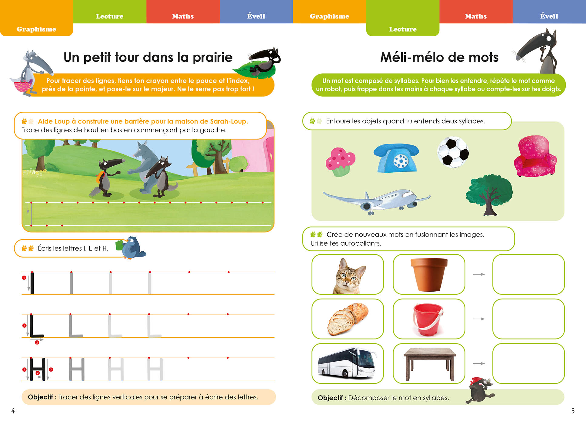 Je Rentre En Troisième Maternelle Avec Loup Je Rentre En Troisième Maternelle Avec Loup