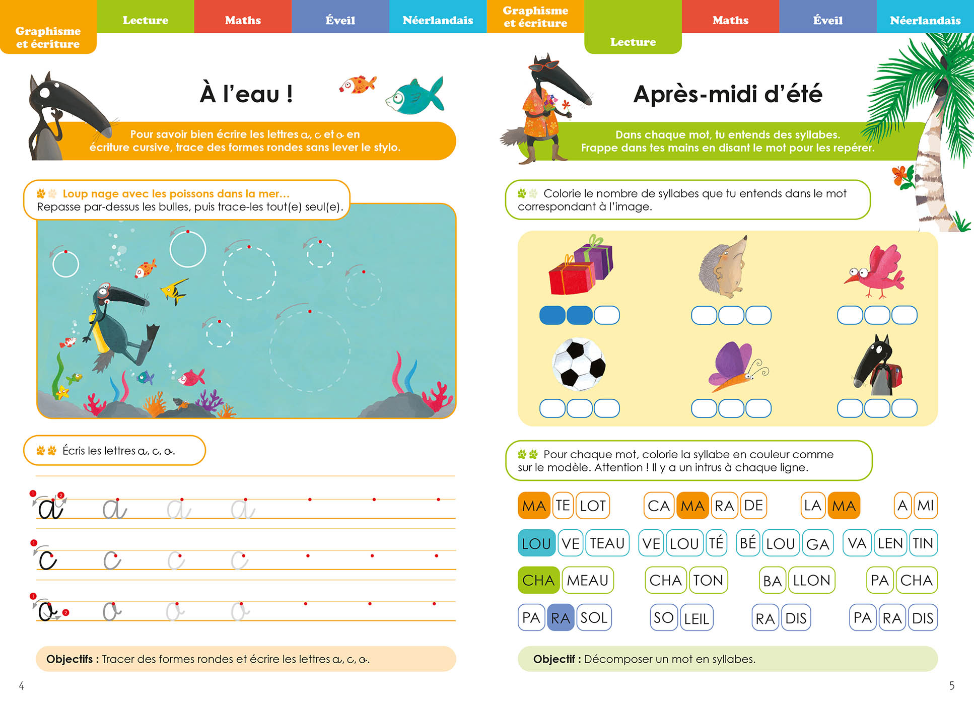 Je Rentre En Première Primaire Avec Loup Je Rentre En Première Primaire Avec Loup