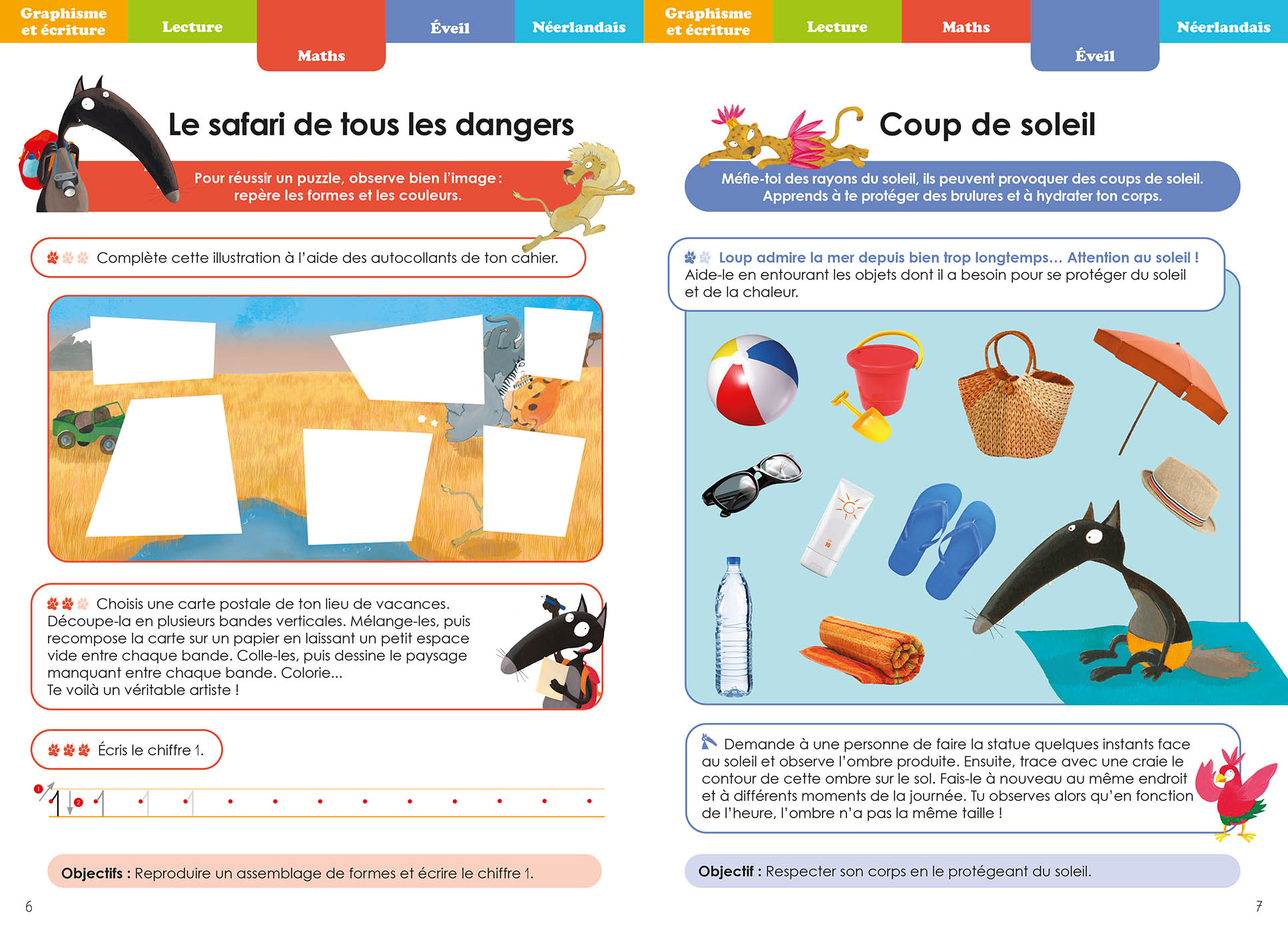 Je Rentre En Première Primaire Avec Loup Je Rentre En Première Primaire Avec Loup