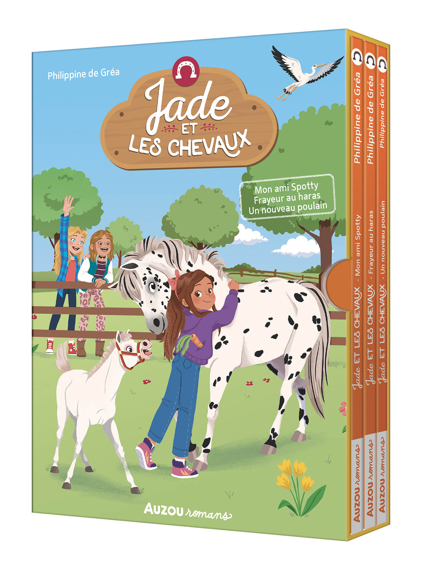 Coffret Bibliothèque 1 - Jade Et Les Chevaux - Tomes 1 À 3 Coffret Bibliothèque 1 - Jade Et Les Chevaux - Tomes 1 À 3