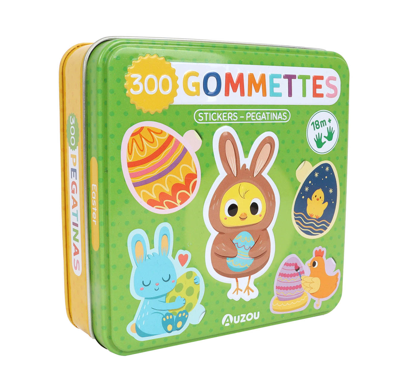Boîte Métal - 300 Gommettes Pâques Boîte Métal - 300 Gommettes Pâques
