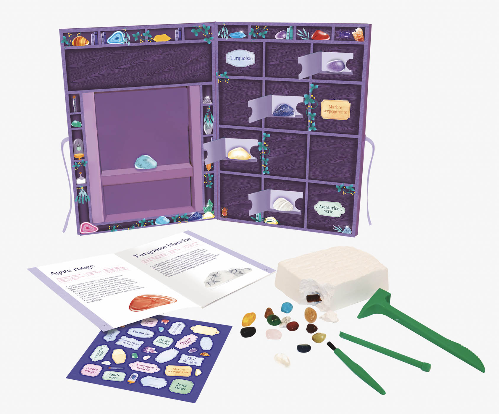 Ma Bibliothèque De Cristaux Et Pierres  !