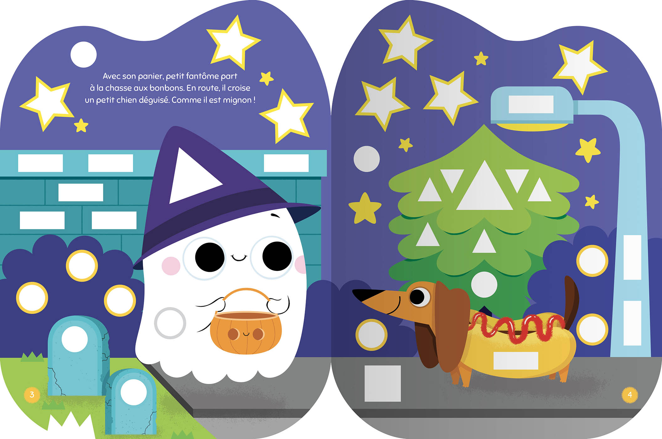 Gommettes Formes - L'aventure De Petit Fantôme Gommettes Formes - L'aventure De Petit Fantôme