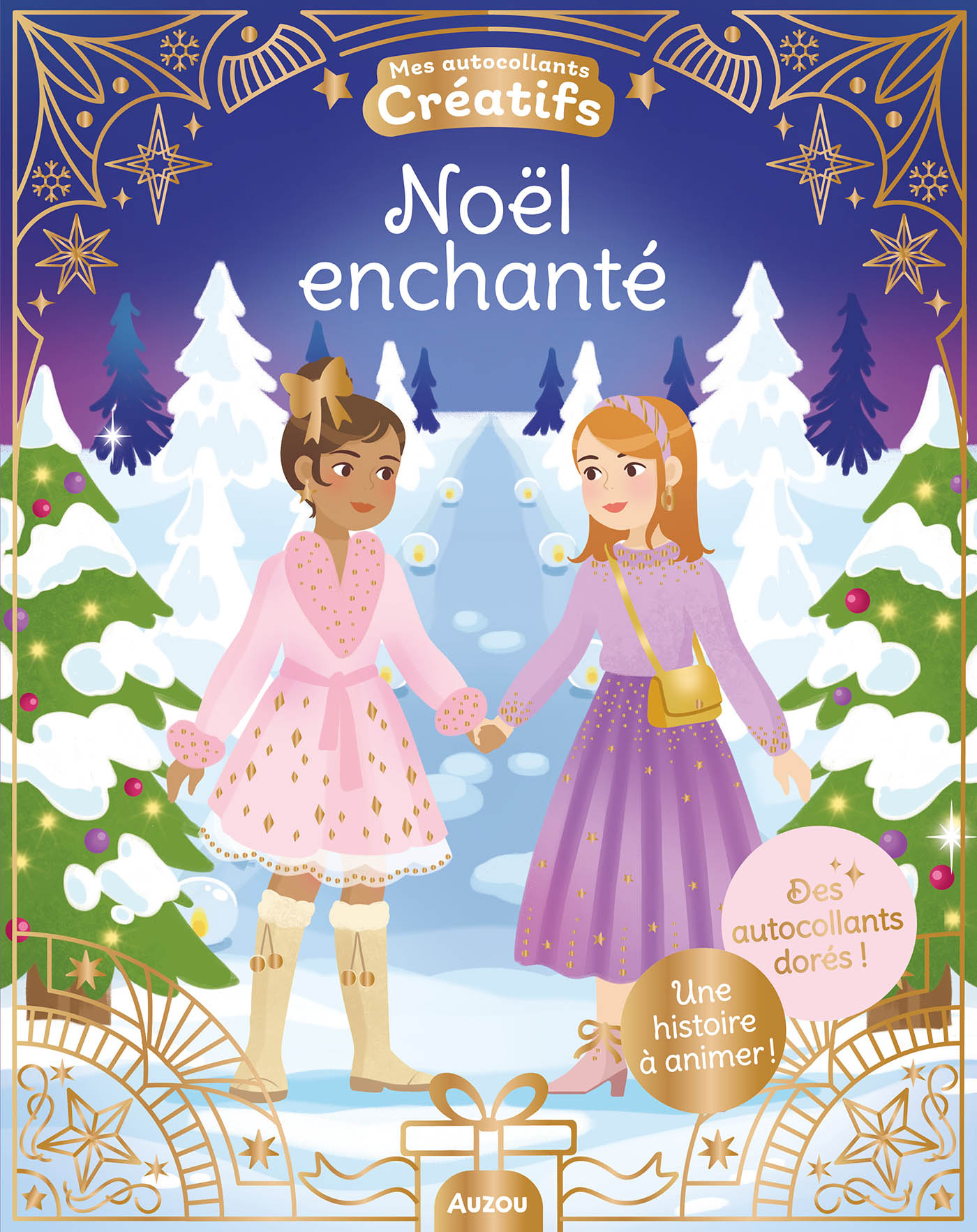 Mes 500 Autocollants Créatifs - Noël Enchanté Mes 500 Autocollants Créatifs - Noël Enchanté