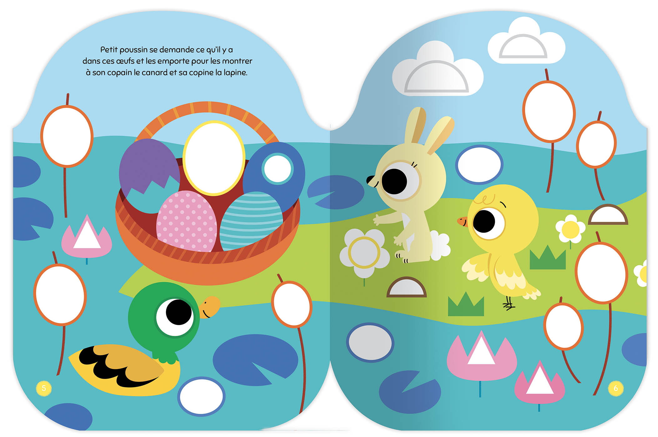 Gommettes Formes - L'aventure De Petit Poussin Gommettes Formes - L'aventure De Petit Poussin