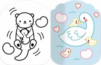 Je Colorie Sans Dépasser - Les Bébés Animaux Je Colorie Sans Dépasser - Les Bébés Animaux