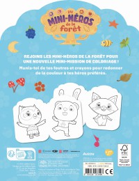 Mini-Héros De La Forêt - 30 Super Coloriages