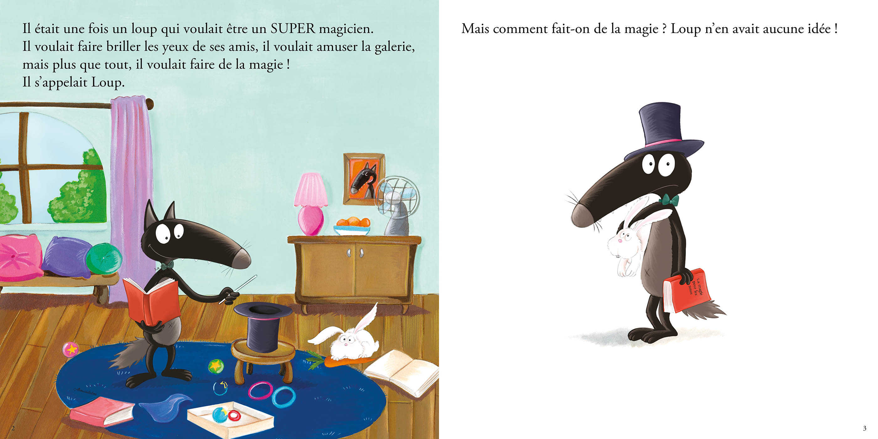 Le Loup Qui Voulait Être Un Super Magicien Le Loup Qui Voulait Être Un Super Magicien