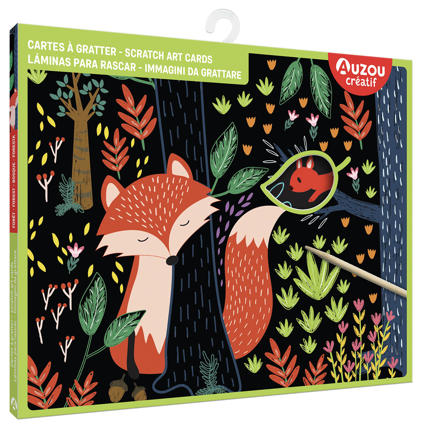 Ma Pochette D'artiste - Cartes À Gratter - Forêt Ma Pochette D'artiste - Cartes À Gratter - Forêt