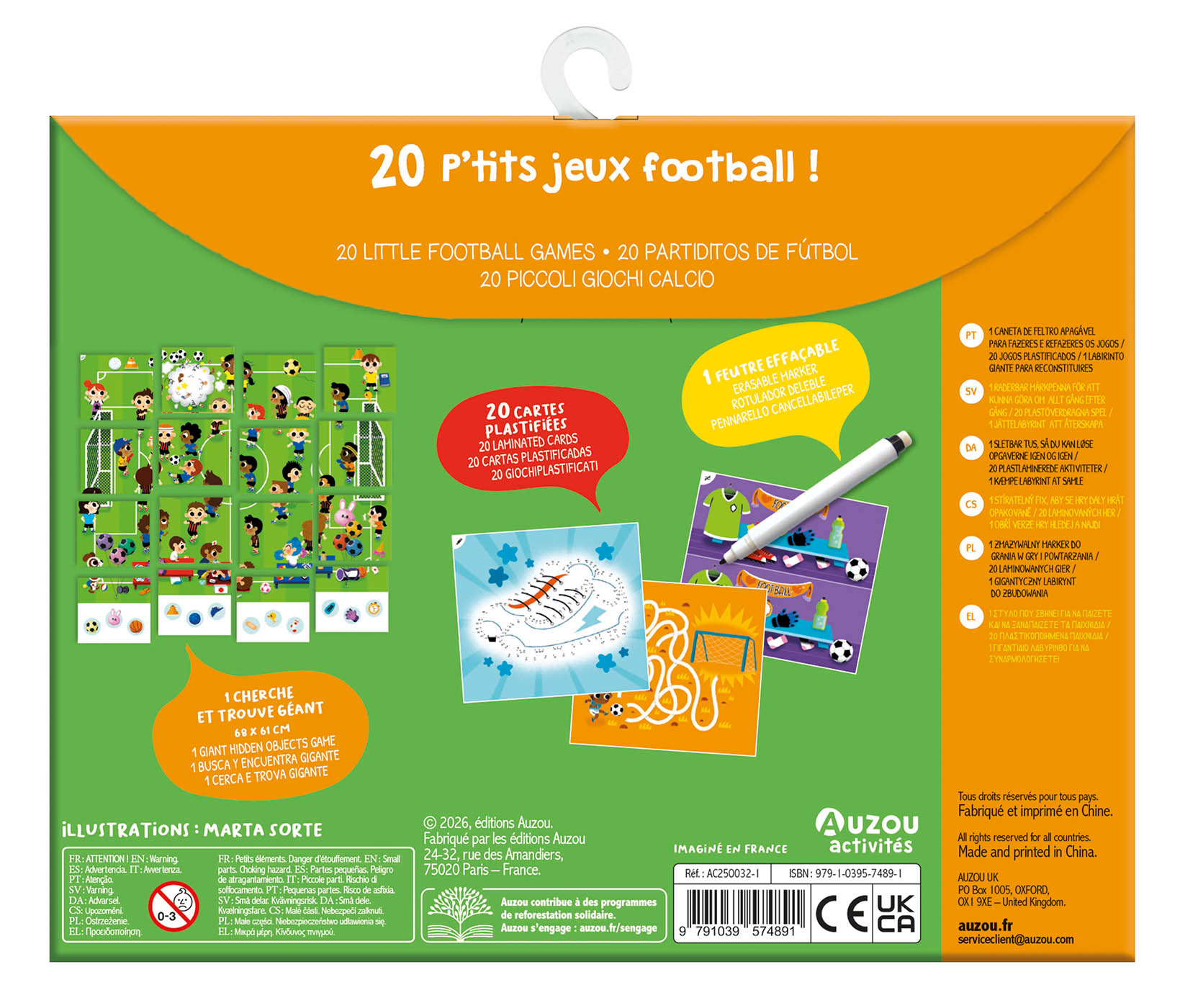 Ma Pochette De Jeux - 20 P'tits Jeux Football