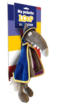 Ma peluche de loup magicien Ma peluche de loup magicien