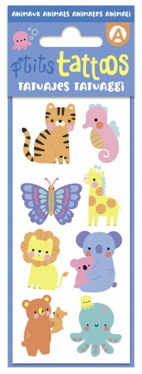 Mes p'tits tattoos - Mes p'tits tattoos animaux